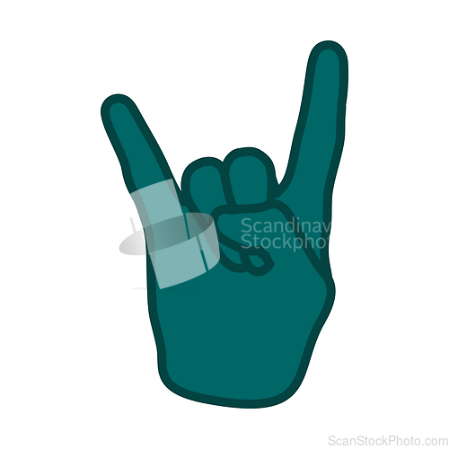 Image of Rock Hand Icon