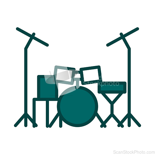 Image of Drum Set Icon