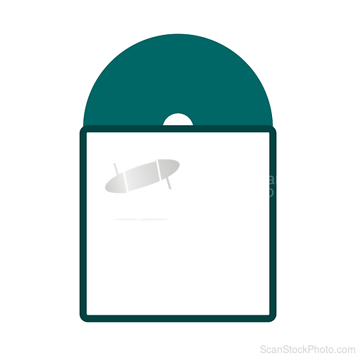 Image of Vinyl Record In Envelope Icon