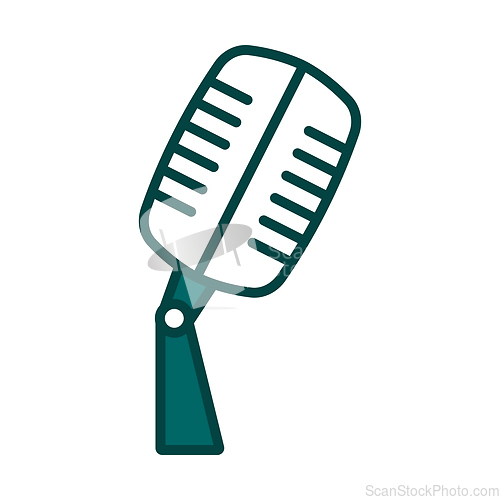 Image of Old Microphone Icon