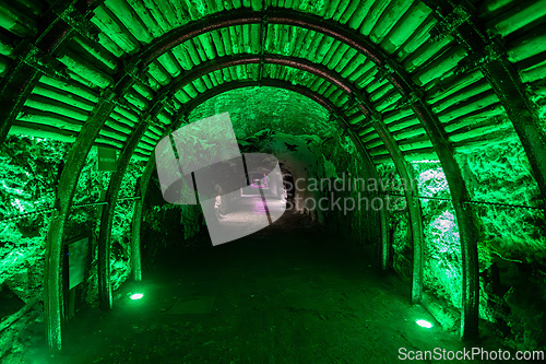 Image of Underground Catedral de Sal (Salt Cathedral) of Zipaquira, Colombia.