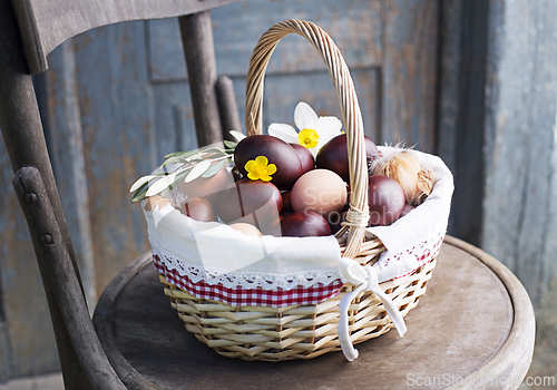 Image of Easter eggs