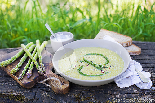Image of Asparagus soup