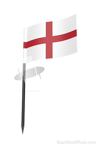 Image of Toothpick with English flag