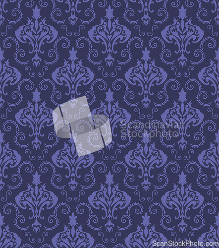 Image of Damask Seamless Pattern