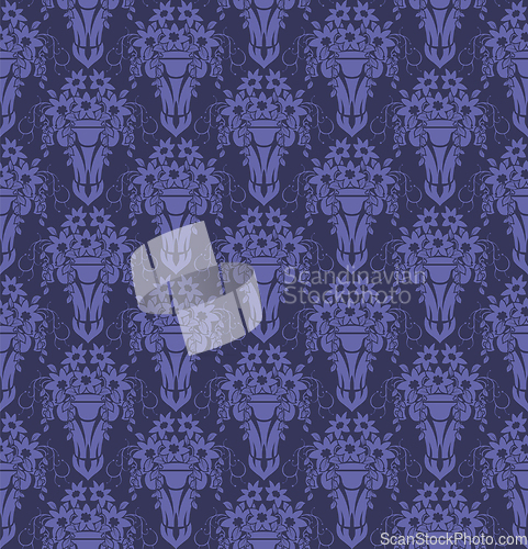 Image of Damask Seamless Pattern