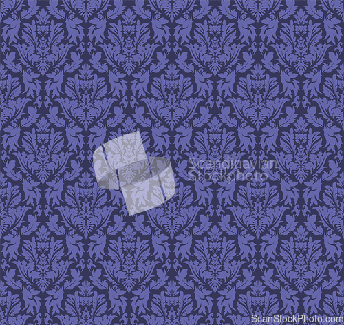 Image of Damask Seamless Pattern