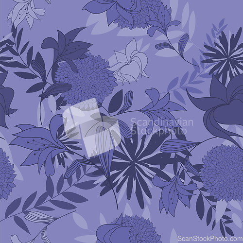 Image of Seamless Floral Pattern