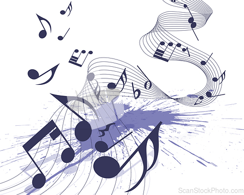 Image of Grunge Musical Design