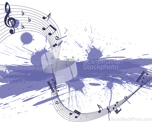 Image of Grunge Musical Design