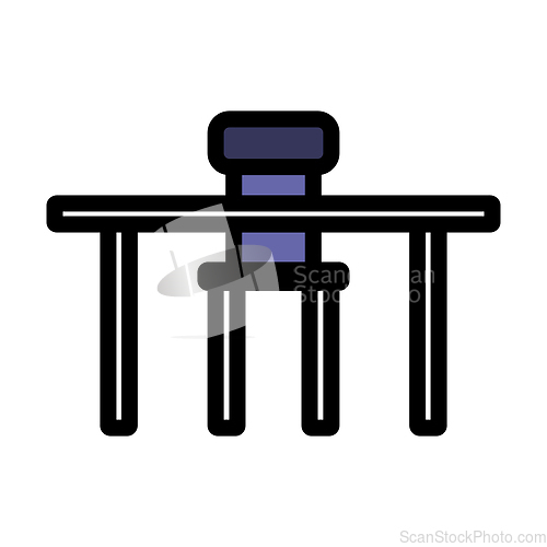 Image of Icon Of Table And Chair