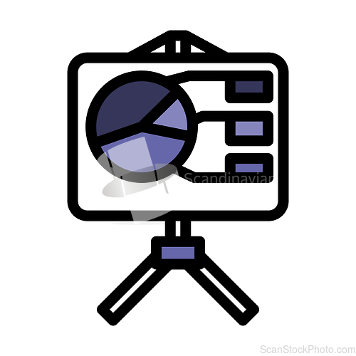 Image of Icon Of Presentation Stand