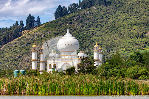 Image of Replica of Taj Mahal, Bioparque Wakata, Tocancipa municipality of the Metropolitan Area of Bogota, Colombia.