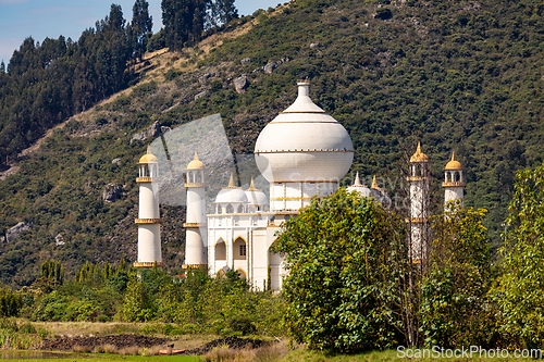 Image of Replica of Taj Mahal, Bioparque Wakata, Tocancipa municipality of the Metropolitan Area of Bogota, Colombia.
