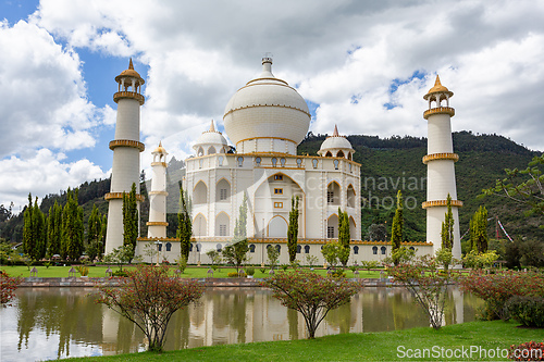 Image of Replica of Taj Mahal, Bioparque Wakata, Tocancipa municipality of the Metropolitan Area of Bogota, Colombia.