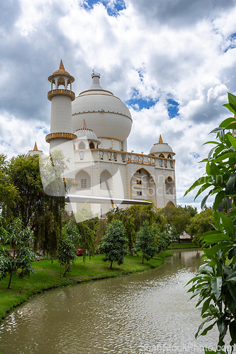 Image of Replica of Taj Mahal, Bioparque Wakata, Tocancipa municipality of the Metropolitan Area of Bogota, Colombia.