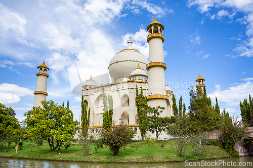 Image of Replica of Taj Mahal, Bioparque Wakata, Tocancipa municipality of the Metropolitan Area of Bogota, Colombia.