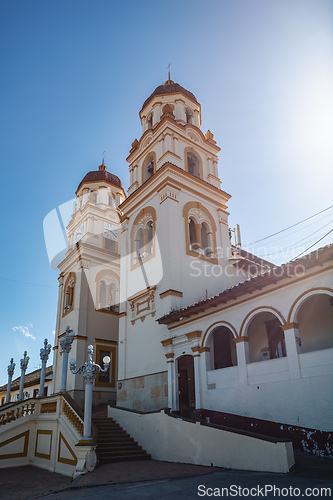 Image of Church Iglesia de guascas, Guasca, Cundinamarca department, Colombia.