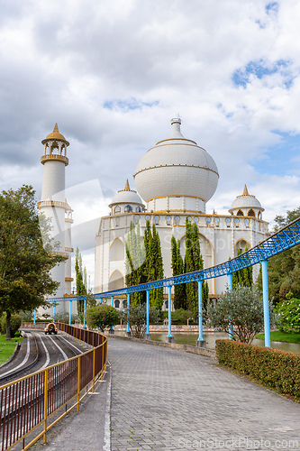 Image of Replica of Taj Mahal, Bioparque Wakata, Tocancipa municipality of the Metropolitan Area of Bogota, Colombia.