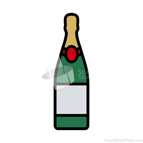 Image of Party Champagne And Glass Icon