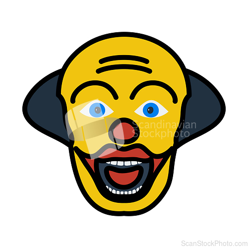 Image of Party Clown Face Icon