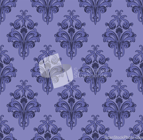 Image of Damask Seamless Pattern