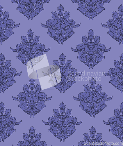 Image of Damask Seamless Pattern