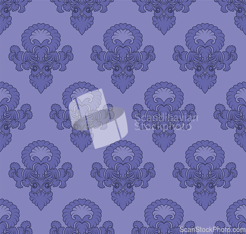 Image of Damask Seamless Pattern