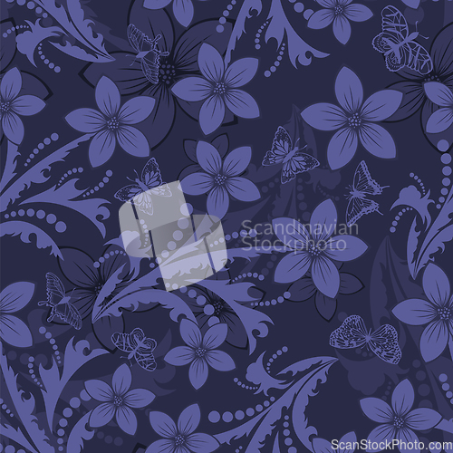 Image of Seamless Floral Pattern