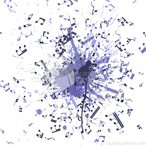 Image of Grunge Musical Design