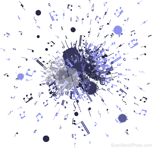 Image of Grunge Musical Design