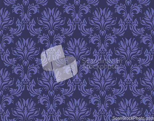 Image of Damask Seamless Pattern