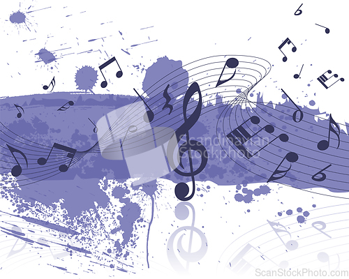 Image of Grunge Musical Design