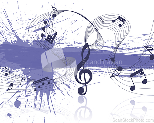 Image of Grunge Musical Design