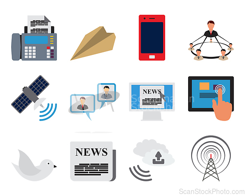 Image of Net Icon Set