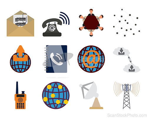 Image of Net Icon Set