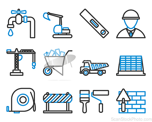 Image of Construction Icon Set
