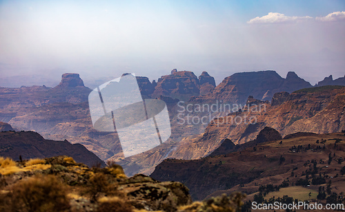 Image of Semien or Simien Mountains, Ethiopia, Africa
