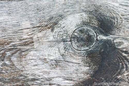 Image of Detailed close-up of weathered wooden surface highlighting uniqu