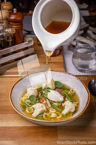 Image of Delicious, healthy vegetable soup