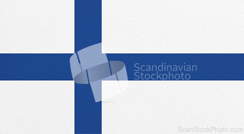 Image of Flag of Finland on abstract background