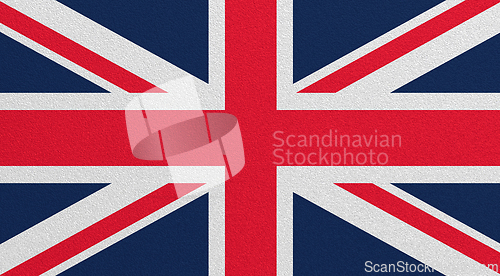Image of Flag of United Kingdom on abstract background. Union Jack