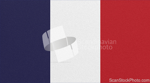Image of Flag of France on abstract background