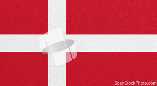 Image of Flag of Denmark on abstract background