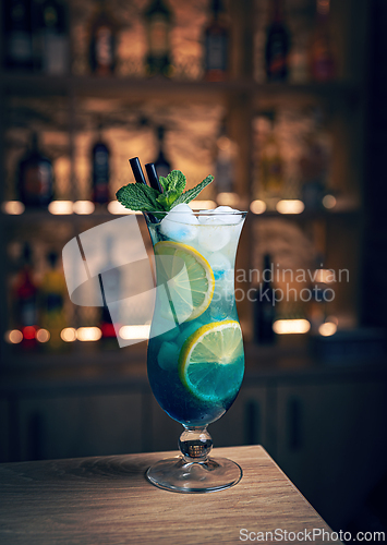 Image of Blue lagoon cocktail