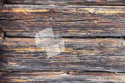 Image of Weathered wooden planks