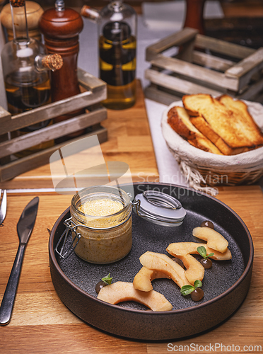 Image of Chicken liver pate with caramelized quince