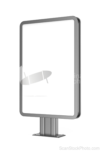 Image of Large empty billboard