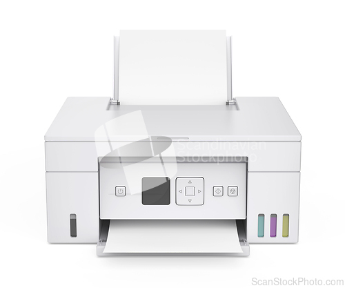 Image of Modern all-in-one inkjet color printer