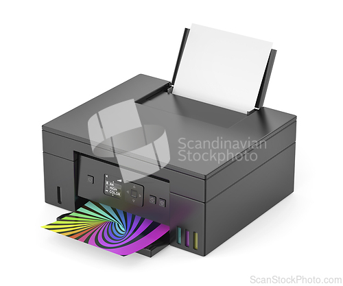 Image of Multifunction inkjet color printer
